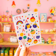 Load image into Gallery viewer, It's a Party // A6 Greeting Card
