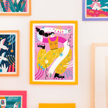 Load image into Gallery viewer, Skater Girl // A4 Digital Print
