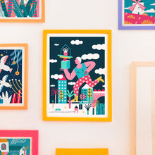 Load image into Gallery viewer, Skating through life // A4 Digital Print
